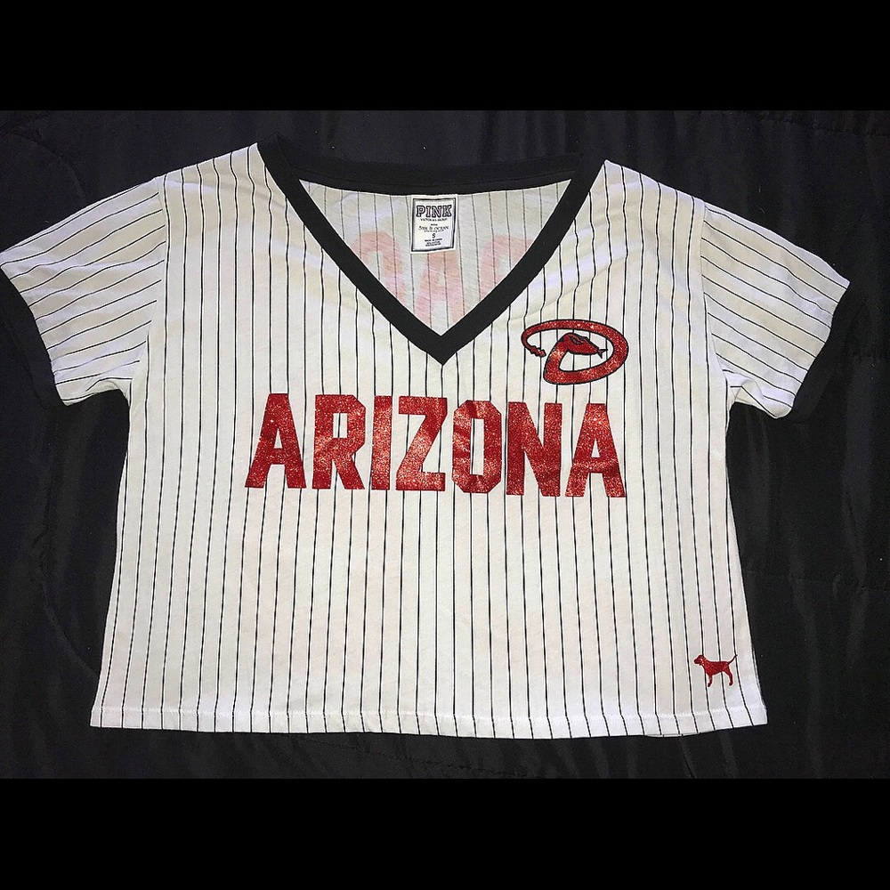 NWOT Pink D-BACKS crop!